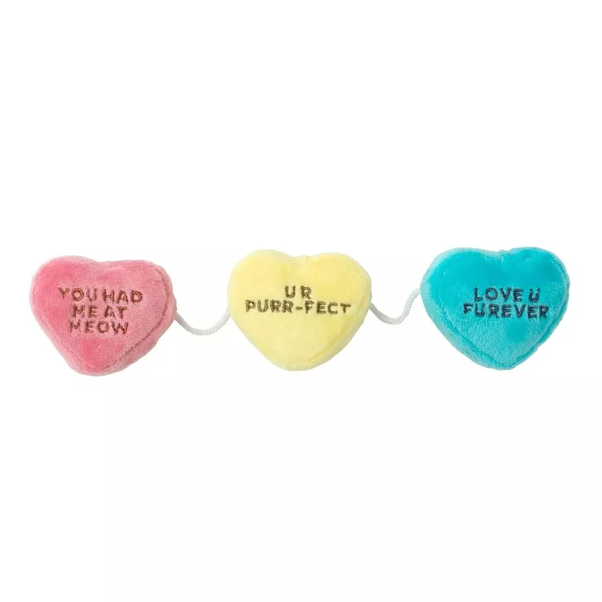 FuzzYard Candy Hearts Cat Toy