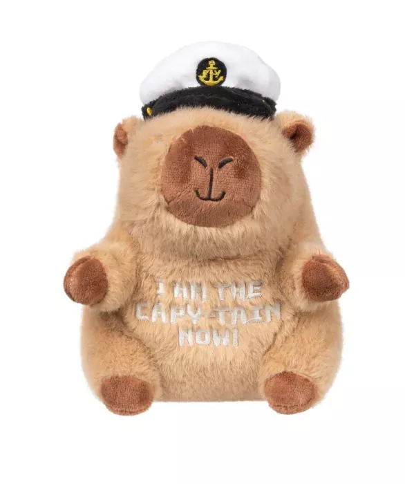 Fuzzyard Capy-Tain Plush Dog Toy