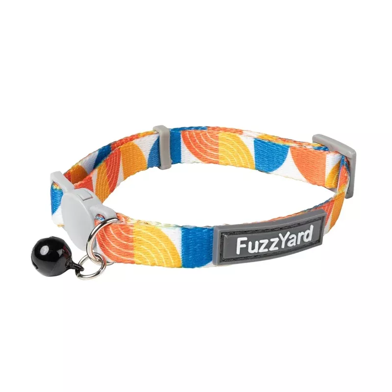 Fuzzyard Cat Collar – One Size – New Waze Orange