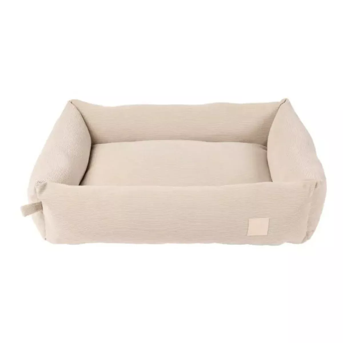 FuzzYard Life Bed – Corduroy Bed for Dogs – Sandstone Medium