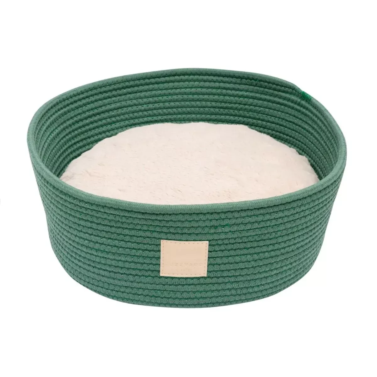 Fuzzyard Life Rope Basket Bed Myrtle Green