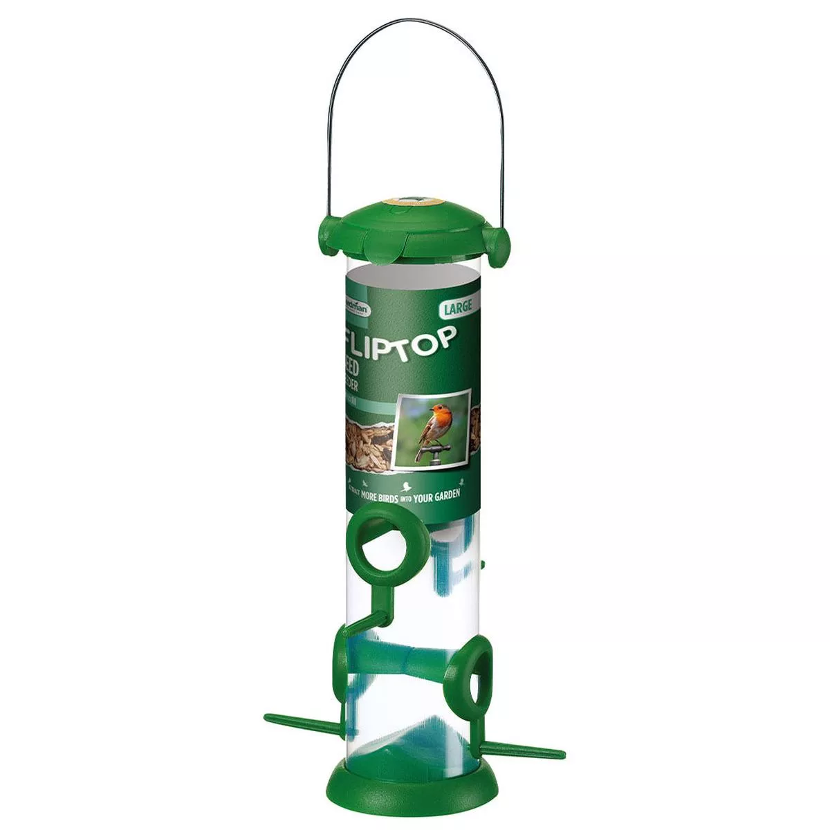 Gardman Flip Top Feeder Seed Large