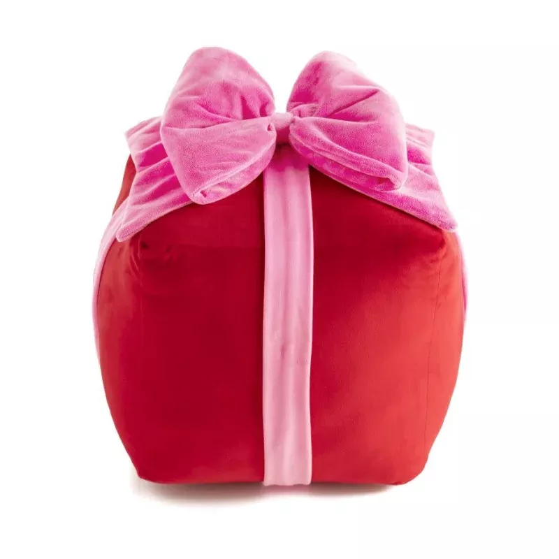 Gift Box Large Pillow Red