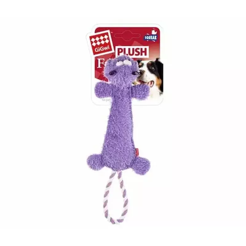 GIGWI PLUSH FRIENDZ DURABLE HIPPO
