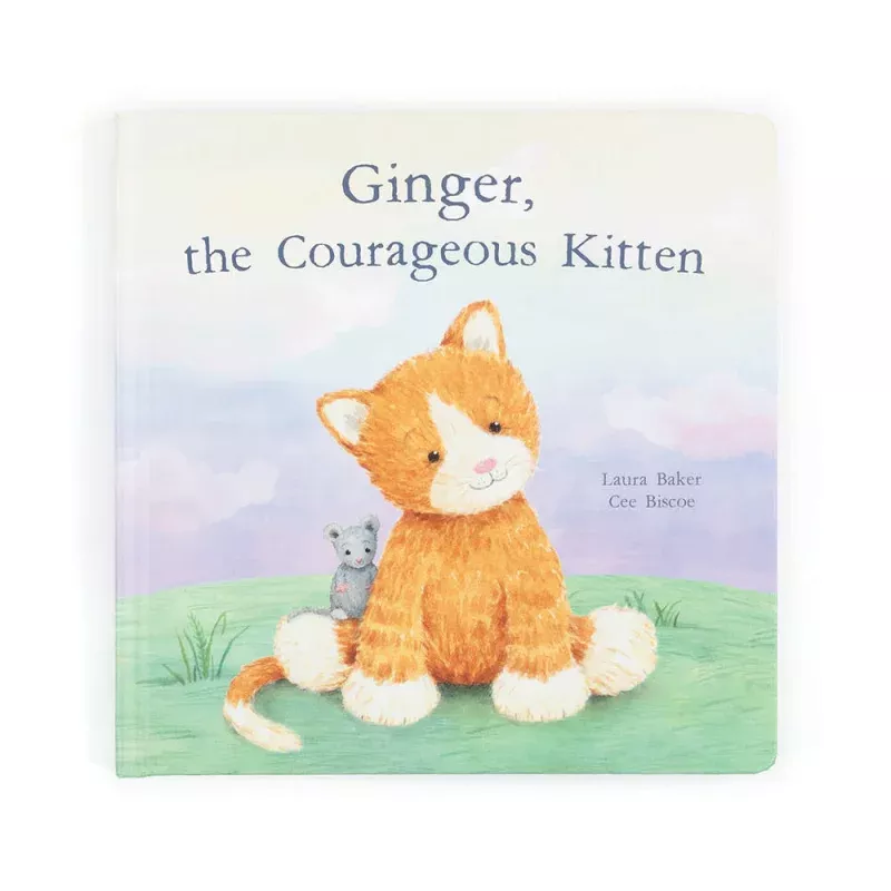 Ginger, The Courageous Kitten Book