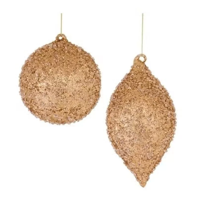 Glass Ornament|Teardrop&Round&Round