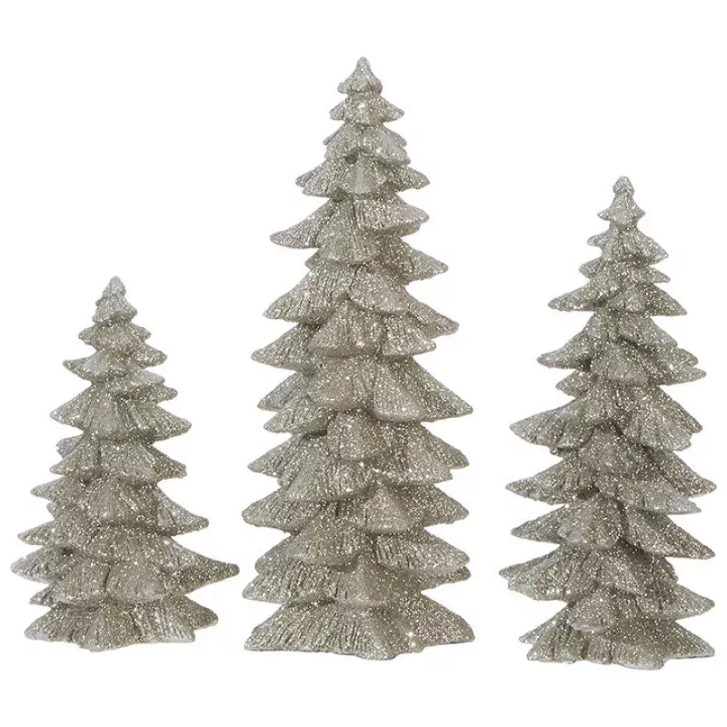 Glittered Tree – Sold Individually