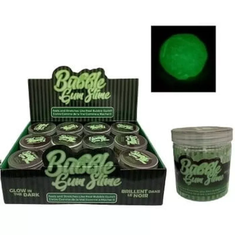 Glow In Dark Super Stretch Bubble Gum Putty