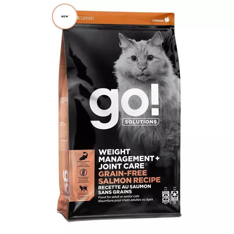 Go! Solutions Weight Management + Joint Care Grain Free Cat Salmon
