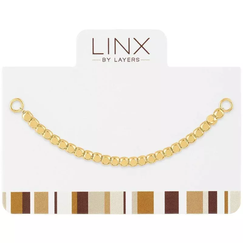 Gold Cube Beaded LINX Add-on