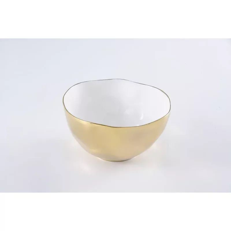 Gold Large Bowl