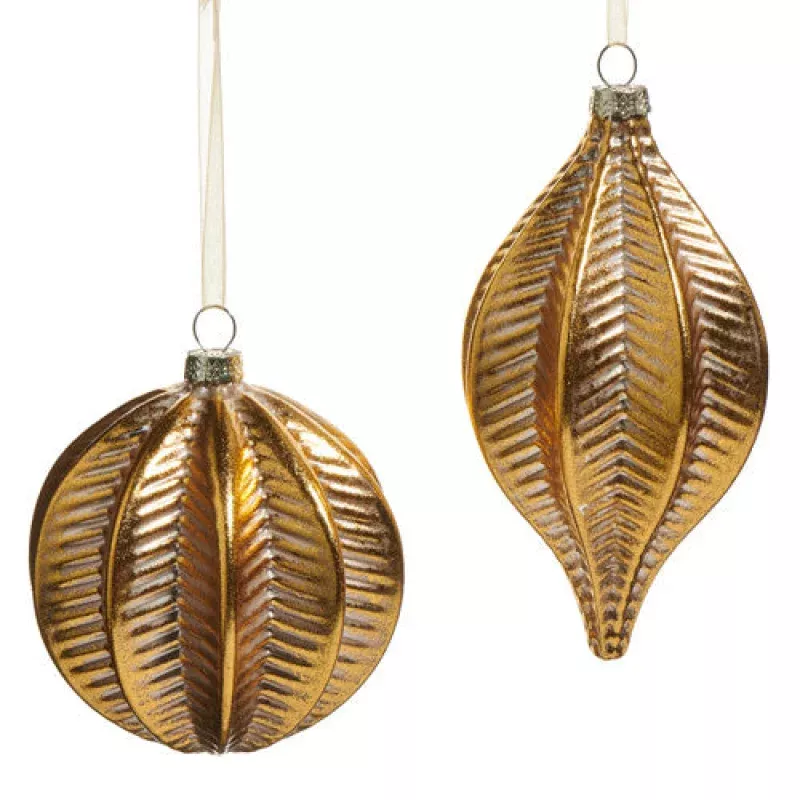 Gold Spine Ornament – Sold Individually