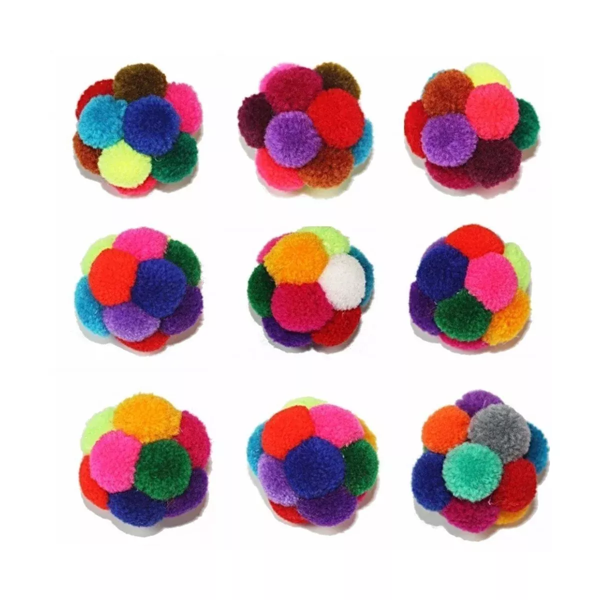 Goli Design Polyester Fiber Rattle Catomic Balls 1.5″