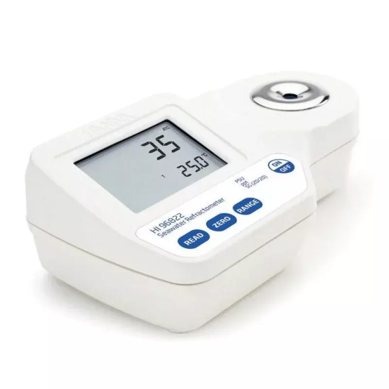 Hanna Digital Refractometer for Seawater Analysis – HI96822