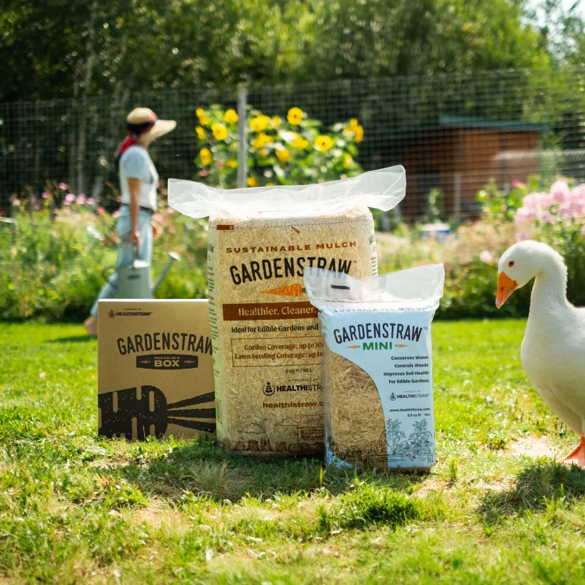 HealthiStraw GardenStraw Premium Mulch