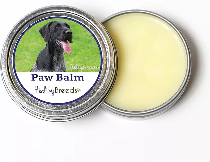 Healthy Breeds German Wirehaired Pointer Dog Paw Balm 2 oz