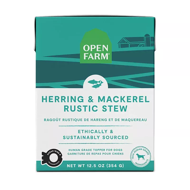Herring & Mackerel Rustic Stew Wet Dog Food
