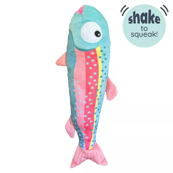 Huxley & Kent Fetchies Travis Trout Dog Toy -Small
