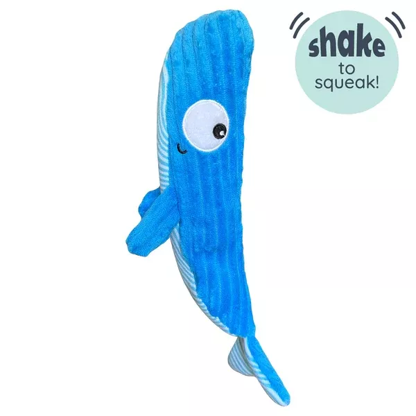Huxley & Kent Fetchies Wilma Whale Dog Toy – Small