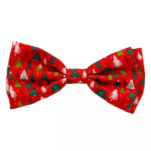 Huxley & Kent Pet Holiday Bow Tie- Small – Christmas Tree