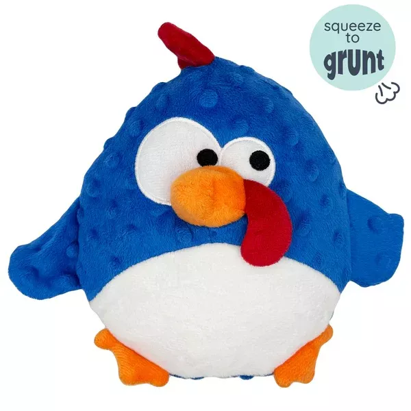 Huxley & Kent Pudgies Chicken Gordon Blue Dog Toy