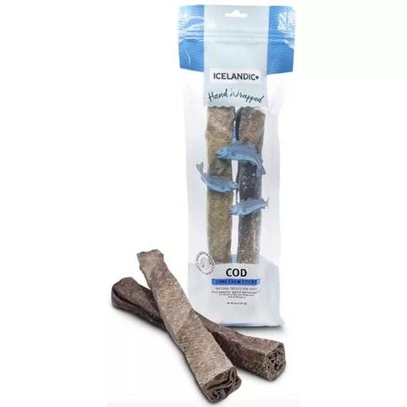 Icelandic Cod Long Chew Sticks