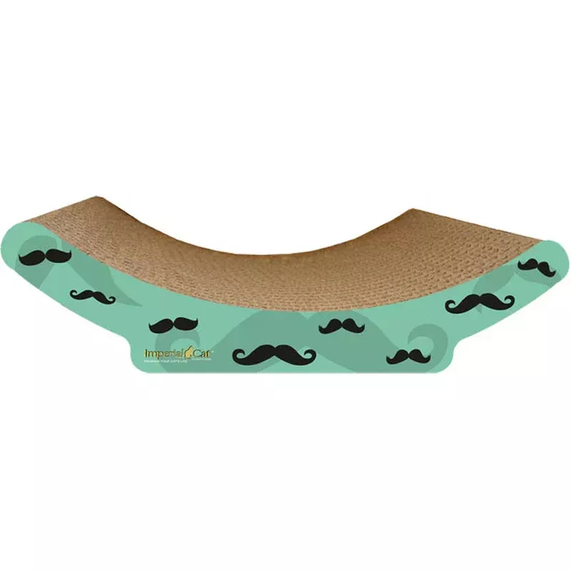 Imperial Cat Scratcher Cozy Curl Mustache