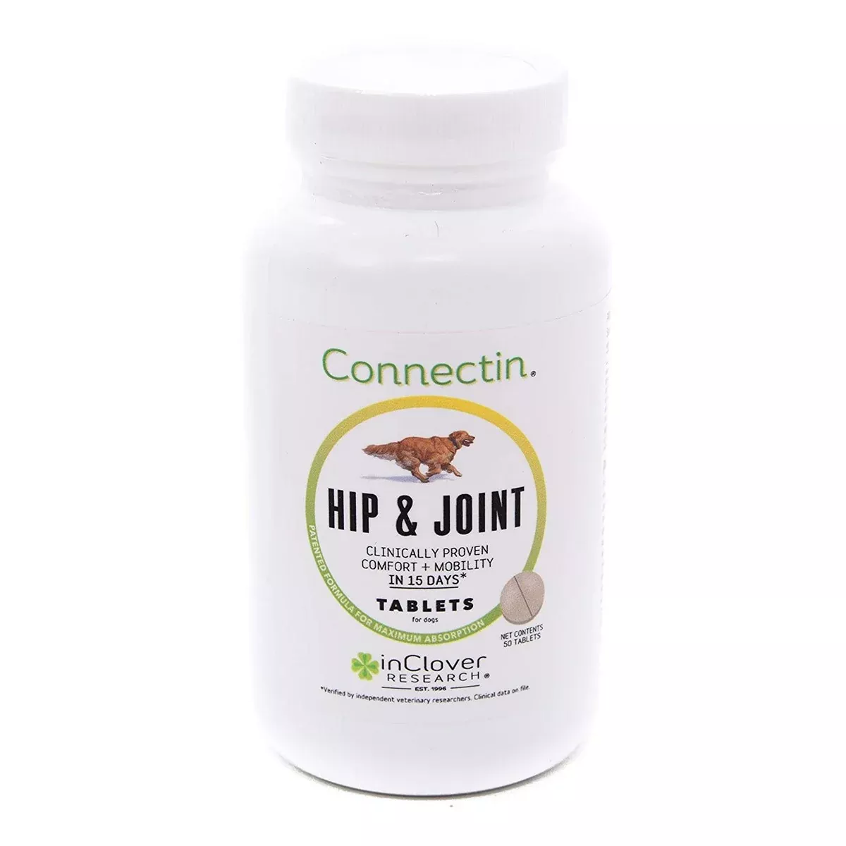 inClover Canine Hip & Joint Tablets Dog Supplement, 50 Count