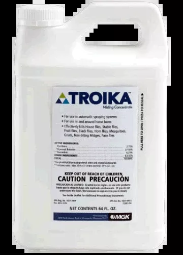 INSECT MISTING SYSTEM REFILL FOR EQUINE-TROIKA- For Use in Barns, Stables