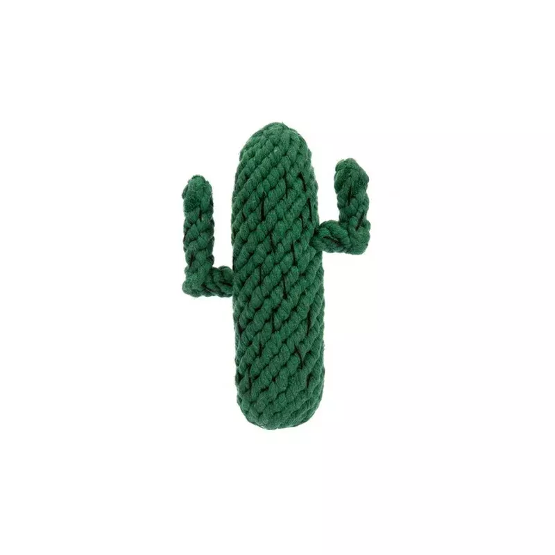 Jax & Bones Cactus Rope Toy 9″