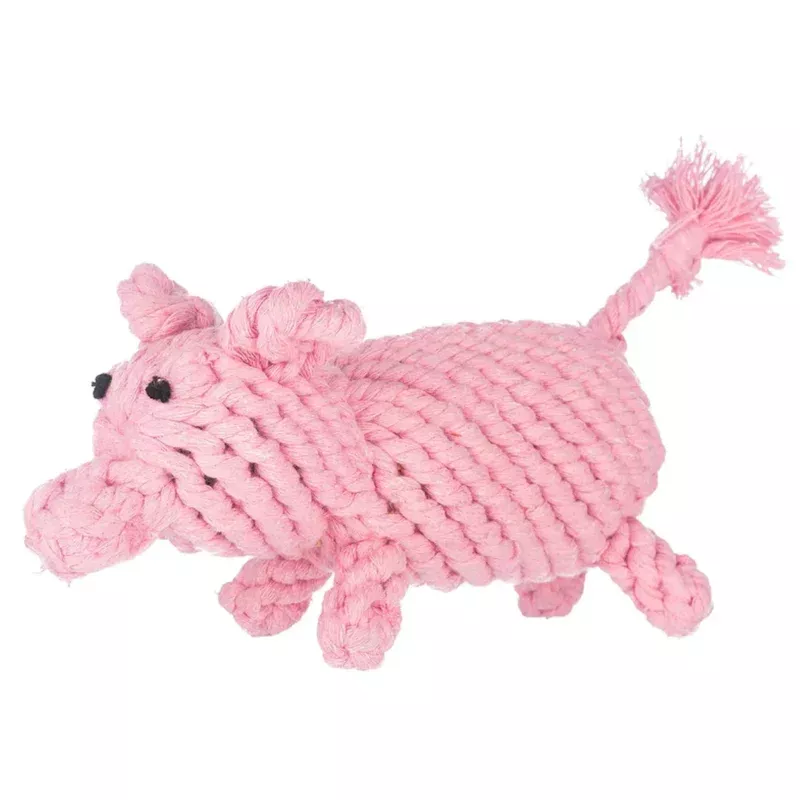 Jax & Bones Pig Rope Toy