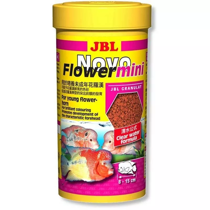 JBL NovoFlower Mini 250ml (Granules For Smaller Flowerhorns)