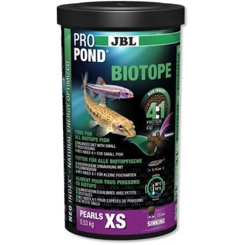 JBL ProPond Biotope XS 0.53kg (sinking pellet)