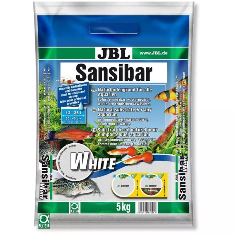 JBL Sansibar White 5kg (pH Neutral Sand)