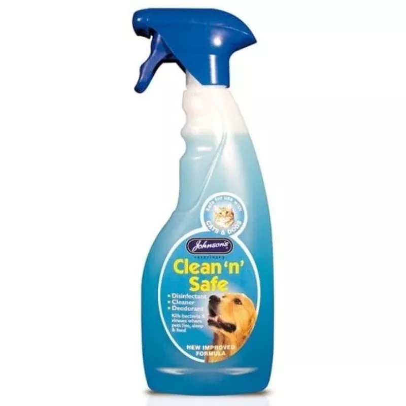 Johnson’s Clean ‘n’ Safe Dog & Cat Disinfectant Spray 500ml