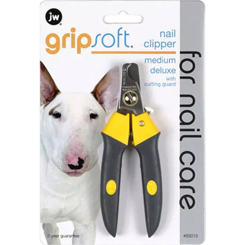 JW Gripsoft Deluxe Nail Clipper Medium