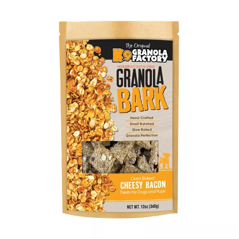 K9 Granola BARK Cheesy Bacon 10oz