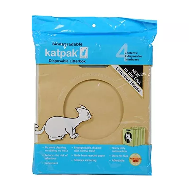 The Katpak Biodegradable Litter Box