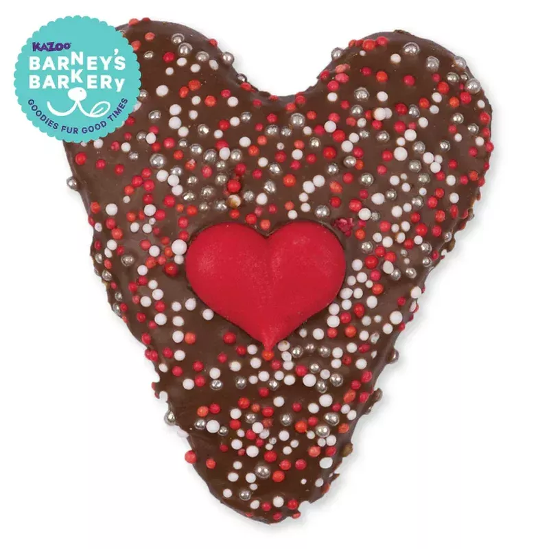 Kazoo Barney’s Barkery Dog Heart Cookie
