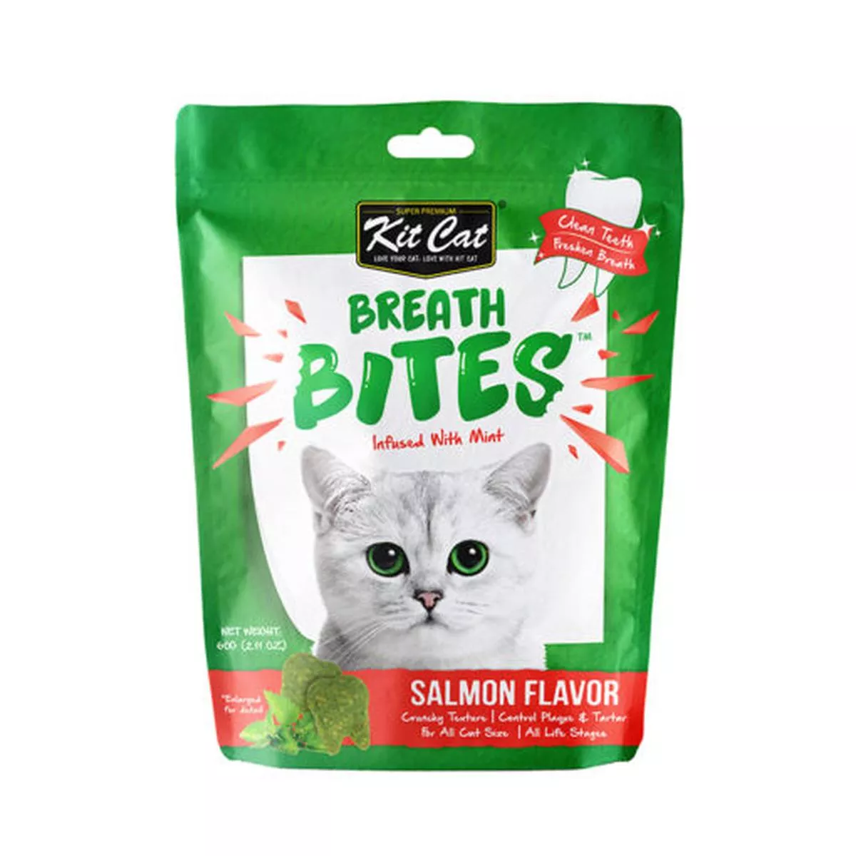 KIT CAT BreathBites 60gSalmon Flavor