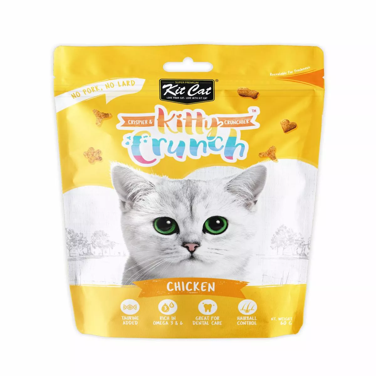 KIT CAT KittyCrunch 60gChicken Flavor
