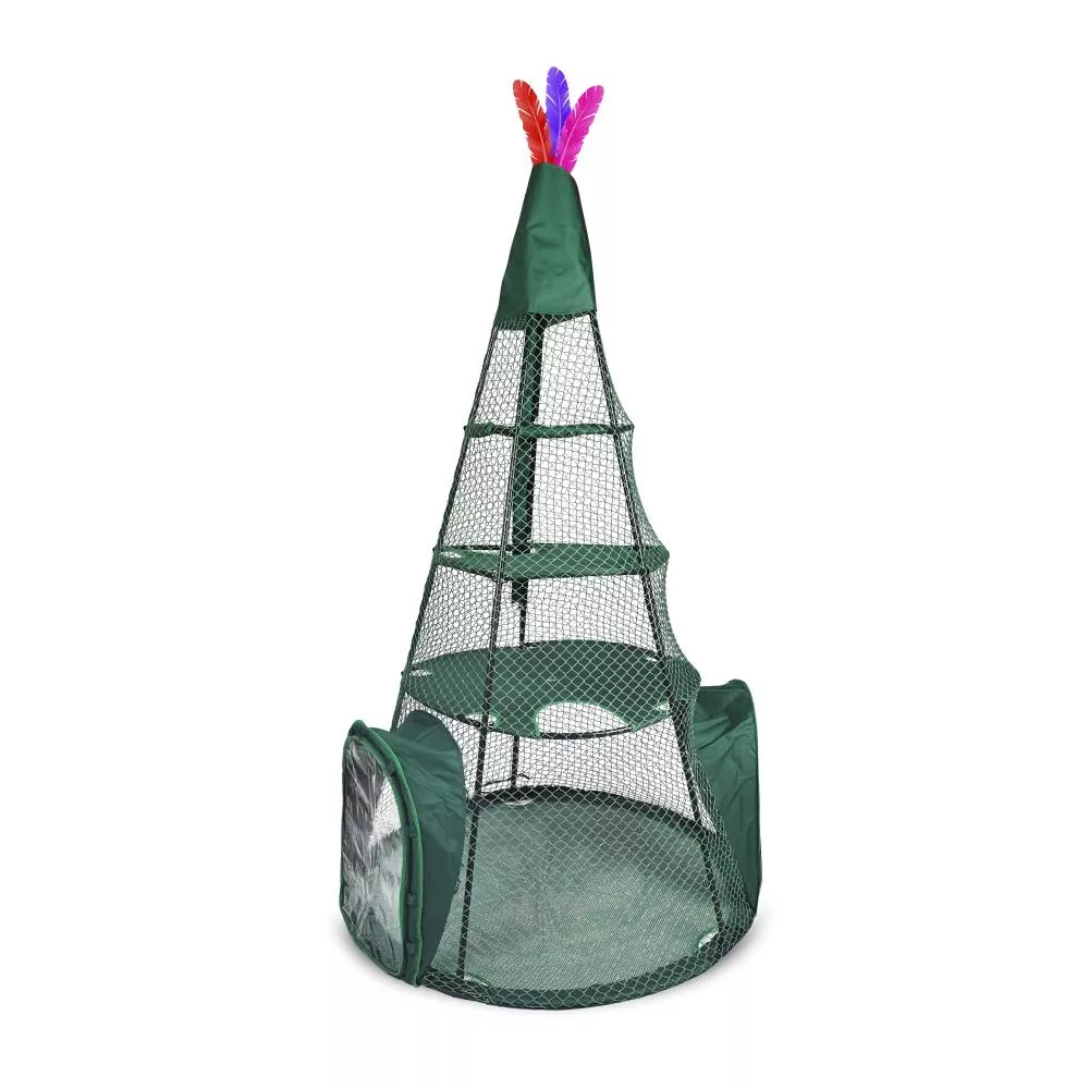 Kittywalk Systems TeepeeOutdoor Cat Enclosure
