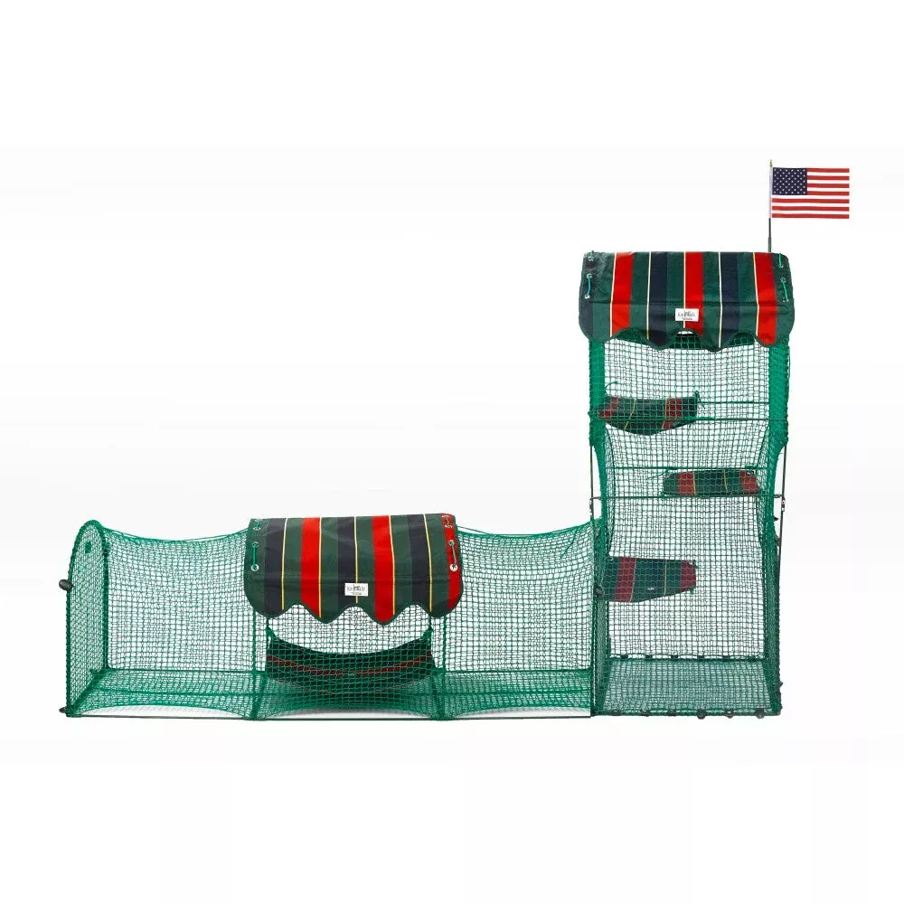 Kittywalk Systems Town and Country Collection Outdoor Cat Enclosure
