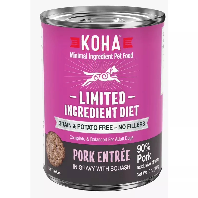 Koha Limited Ingredient Pork Entree