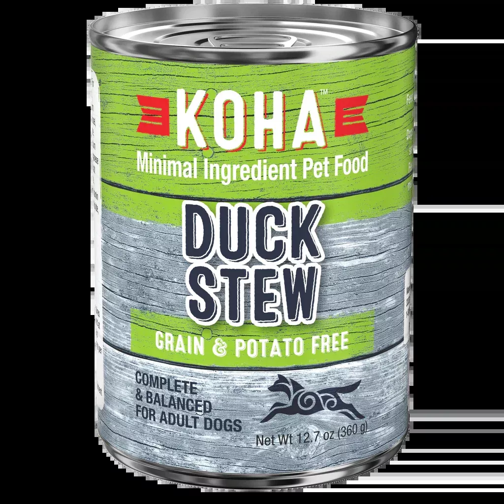 Koha Minimal Ingredient Duck Stew for Dogs