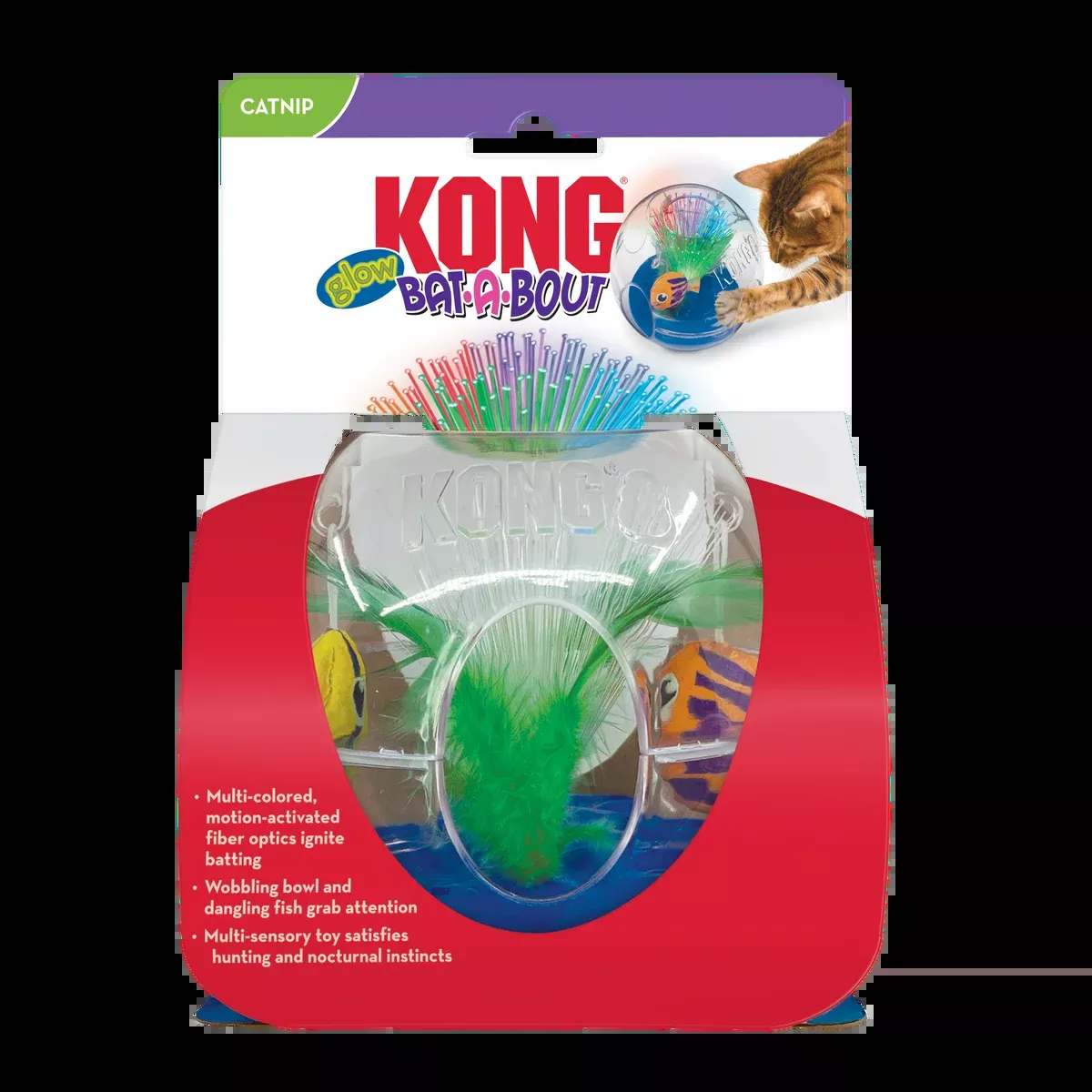 Kong Bat-A-Bout Glow Aquarium