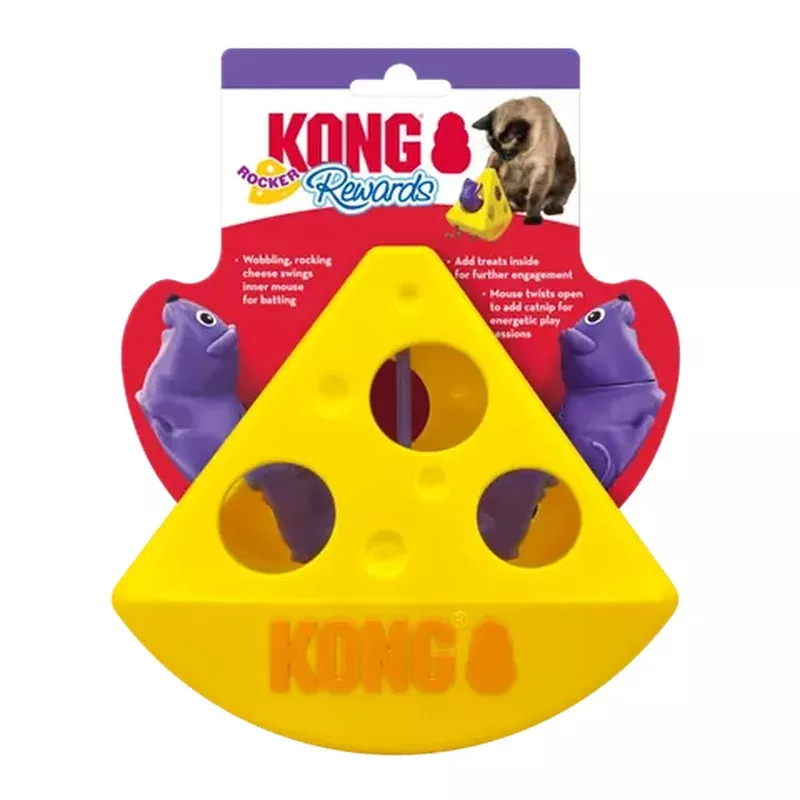KONG CAT Rewards Rocker Cheese