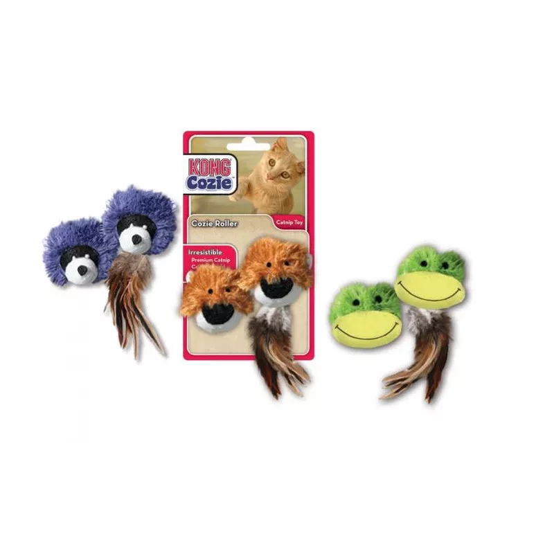 Kong Cozie Rollers Cat Toy