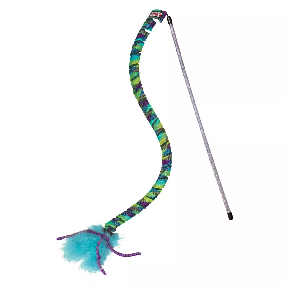 Kong Curlz Teaser Wand Cat Toy