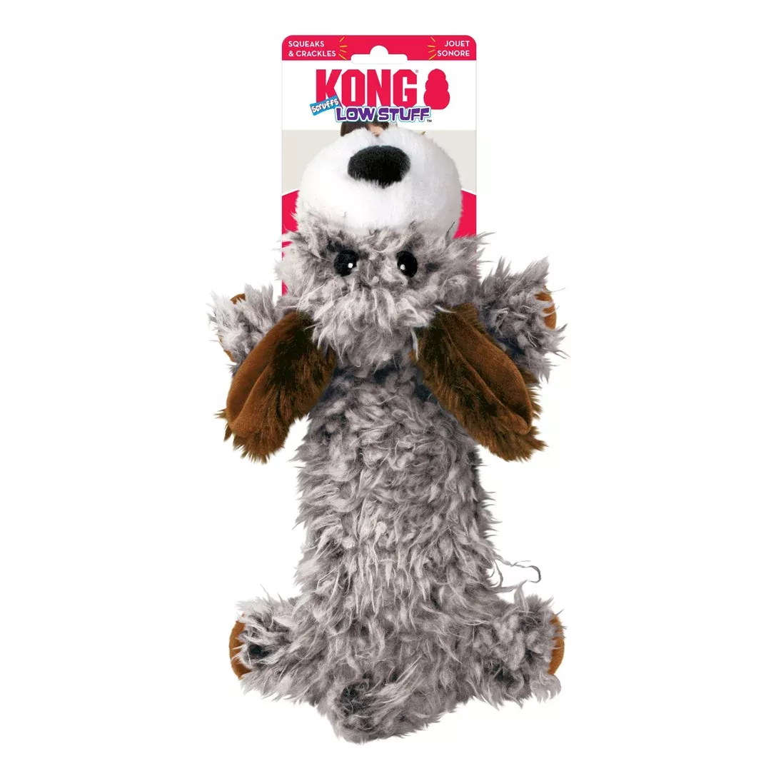KONG Low Stuff Scruffs Plush Dog Toy Dog Large